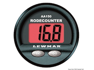 Contametri Lewmar AA150 (funzioni base)