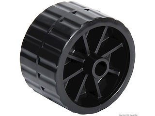 Rullo laterale nero 75 mm Ø foro mm 17