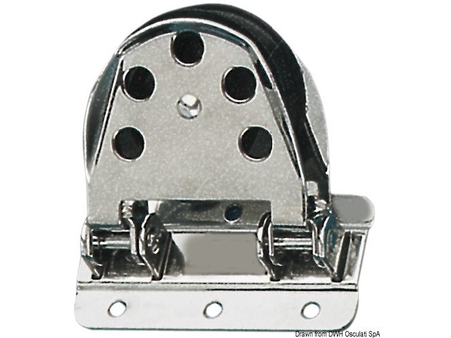 Rinvio inox basculante 10/12 mm