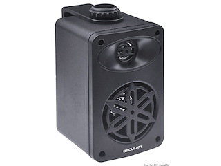 Coppia di casse stereo 2 vie per interno nere 3" - 2X80W