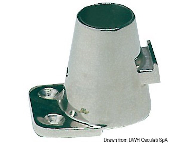 Base per candelieri inclinata 7°