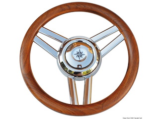 Volante Magnifico 3 razze Ø mm 350 teak