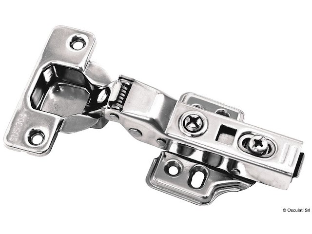 Cerniera "Soft close" Half overlay