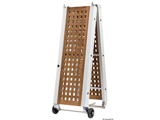 Passerella pieghevole teak 310 cm