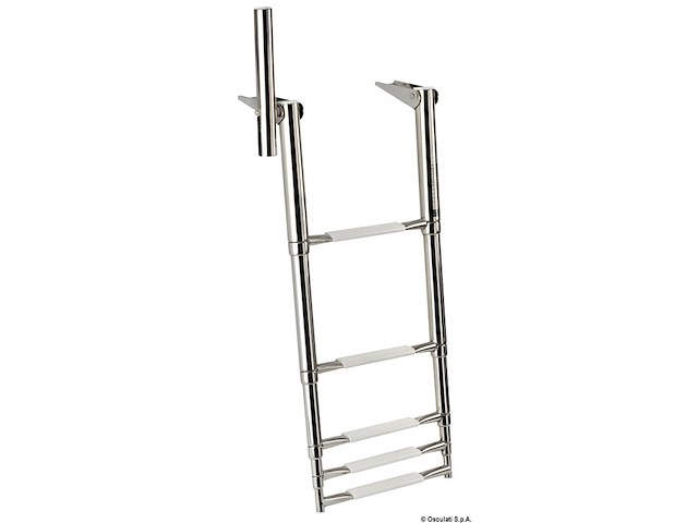 Scaletta 5 gradini con maniglia 430 mm