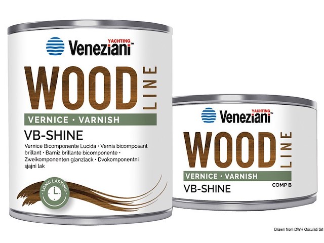 Vernice bicomponente Wood Line brillante 0,75 l
