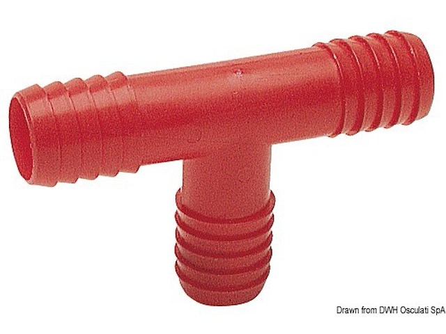 Raccordo nylon a T mm 10