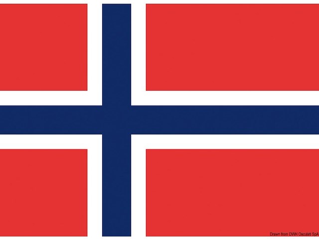 Bandiera Norvegia 30 x 45 cm