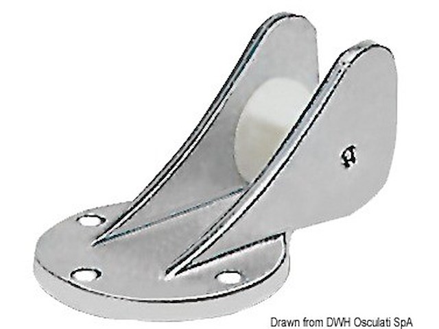 Musone lega anodizzata 130 x 80 mm