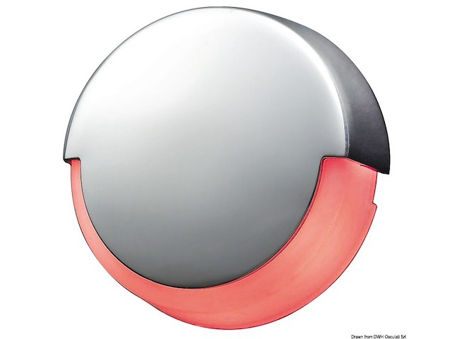 Luce led d'ambientazione Adara rossa