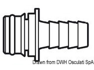 Portagomma diritto Ø mm 14