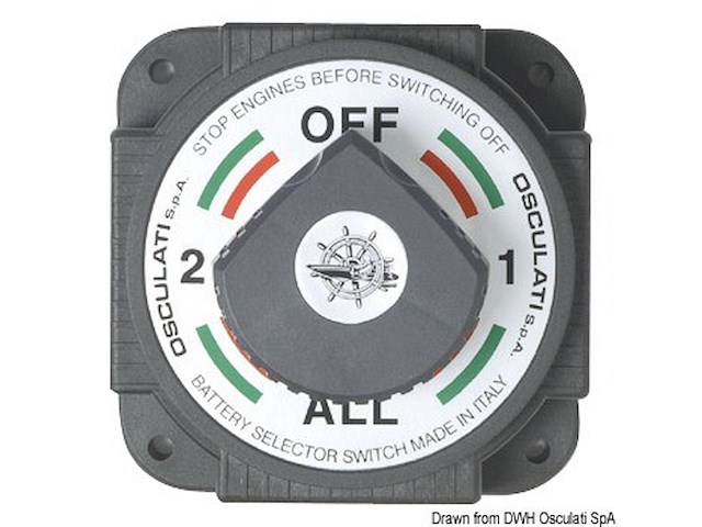 Staccabatteria deviatore ad alta capacità