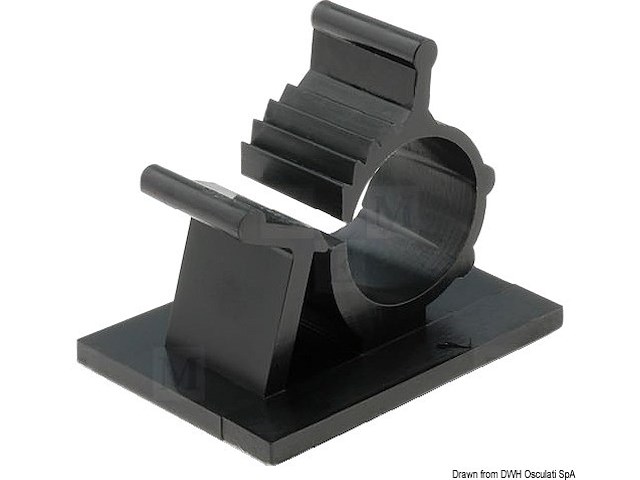 Fascetta reggicavo adesiva Ø 10/12,5 mm