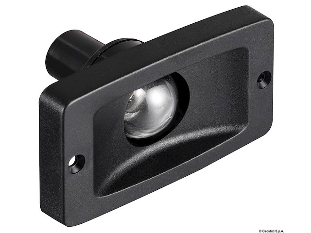 Fanale poppa incasso ABS nero