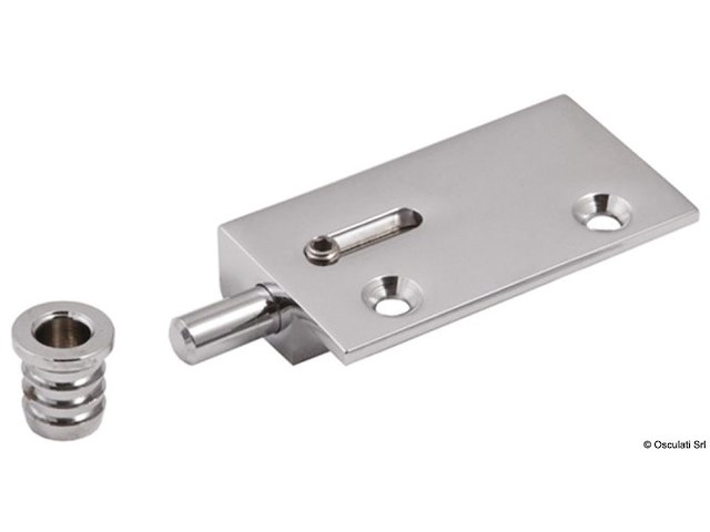 Cerniera a spillo DX + SX in ottone cm 18 x 35