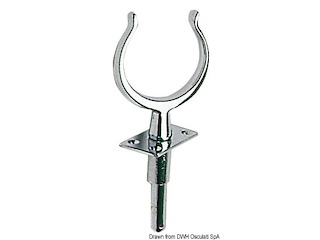 Scalmo ottone cromato 14 mm