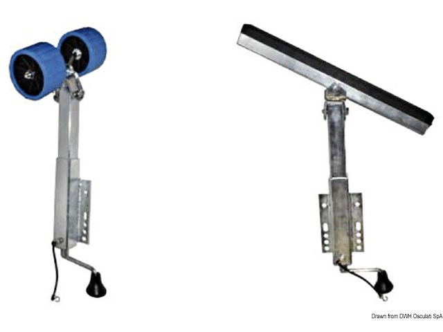 Supporto registrabile telescopico