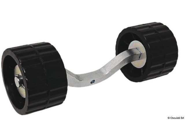 Rullo fisso prof. estruso 20 mm e sagomato 120x75 mm