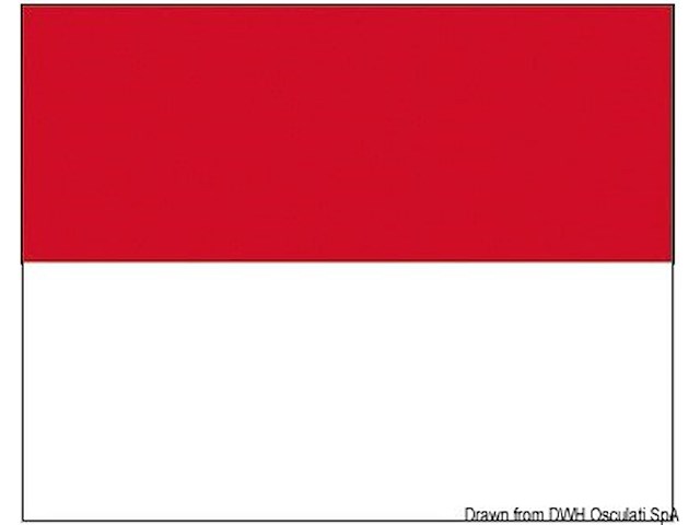 Bandiera Monaco 30x45