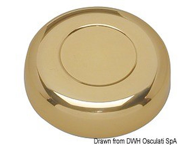 Tappo centrale in ottone per timoni