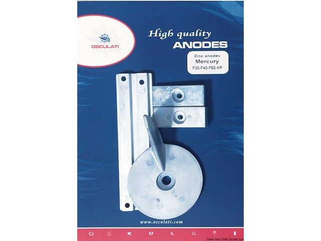 Kit anodi Verado zinco