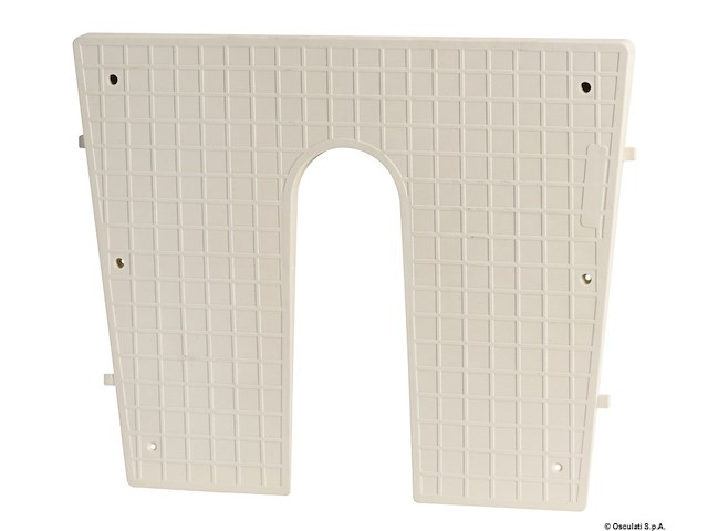 Tavoletta proteggi poppa RAL 9010 42 x 34 cm