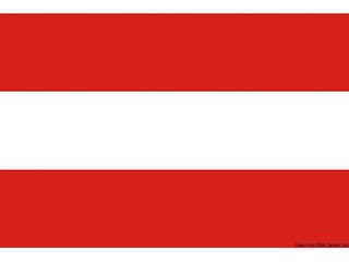 Bandiera Austria 20 x 30 cm