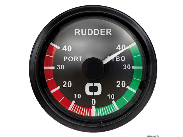 Indicatore angolo di barra nero/nera