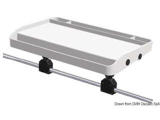 Vassoio per tubi pulpito Ø25 mm 700x420 mm