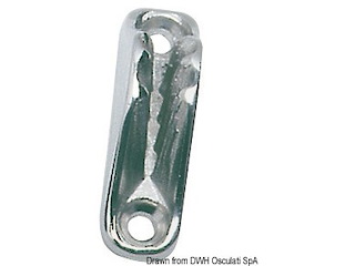 Strozzascotte inox 48 x 36 x 15 mm