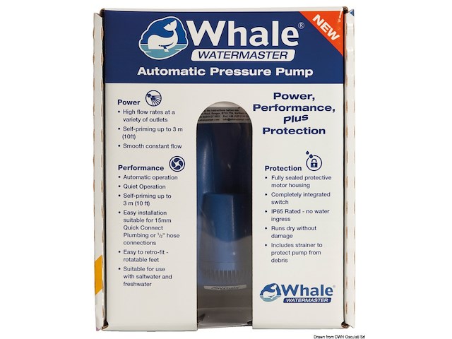 Autoclave Whale Watermaster 11,5 l/min 12 V retail