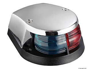 Fanale prua cromato bicolore