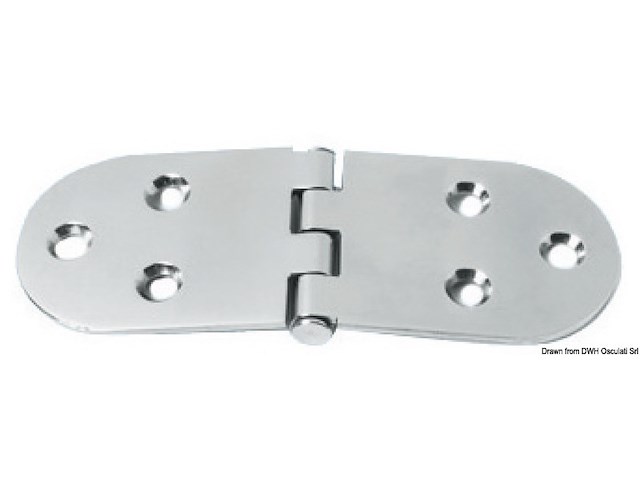 Cerniera inox 160x60 mm