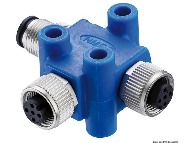 Nodo di con. a 3 ricettori NMEA 2000, 4A 60V