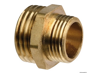 Nipple ottone doppio 1" 1/4 x 1" 1/2