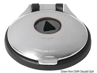 Pulsantiera a pedale inox/nero