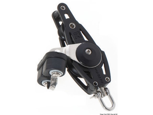 Bozzello 2 pulegge violino arricavo strozzatore A