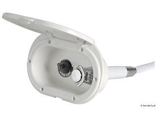 Box doccia con interruttore tubo PVC 2,5 m