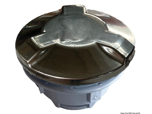 Valvola di gonfiaggio core sostituibile Cromata