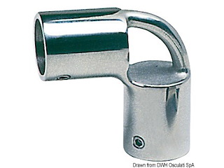 Angolare prua ad occhio 22 mm