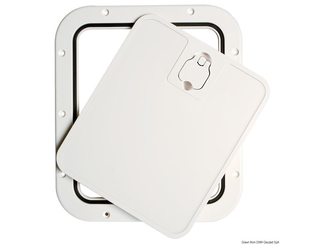 Portello estraibile crema 305 x 355 mm