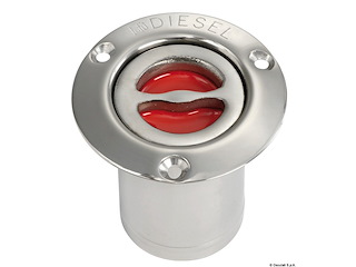 Tappo inox imbarco Diesel 80 mm