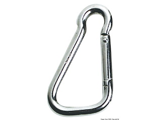 Moschettone inox grande 10 mm