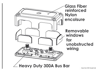 Terminali Bus Bar Heavy Duty 6 x 5 mm
