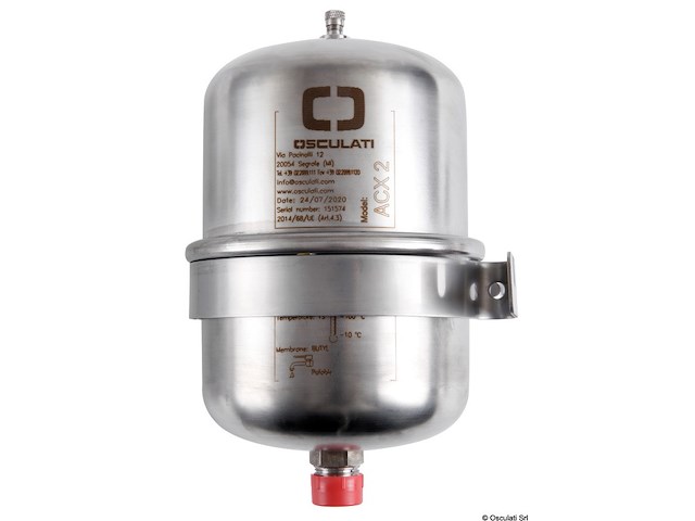 Serbatoio per autoclavi 2 l