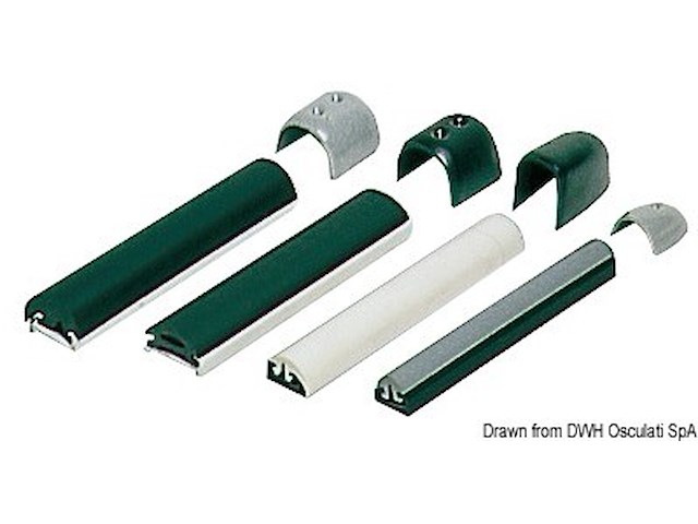 Canalina PVC rigida da 53 mm (barra 4 m)