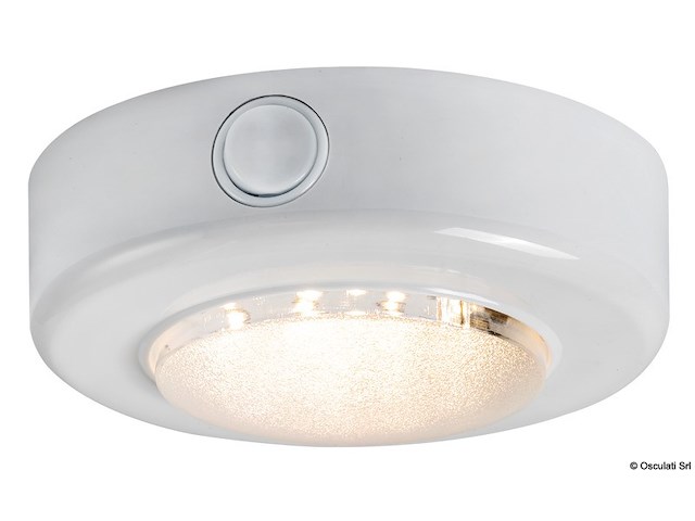 Plafoniera LED in ABS bianca