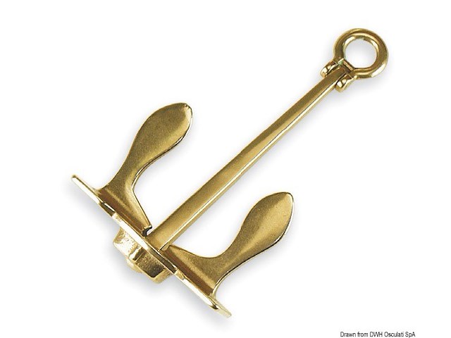 Ancoretta portachiavi 50 mm