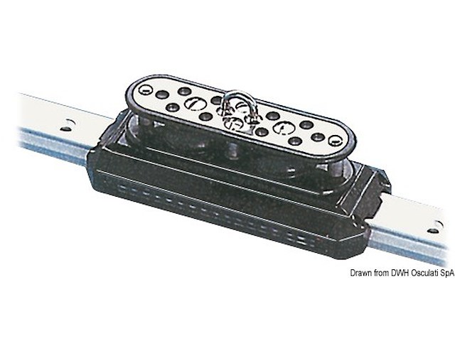 Carrello su sfere 150x60 mm