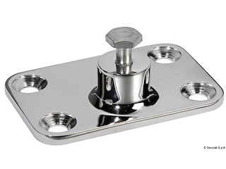 Supporto a parete 25 mm M6 Filetto M6